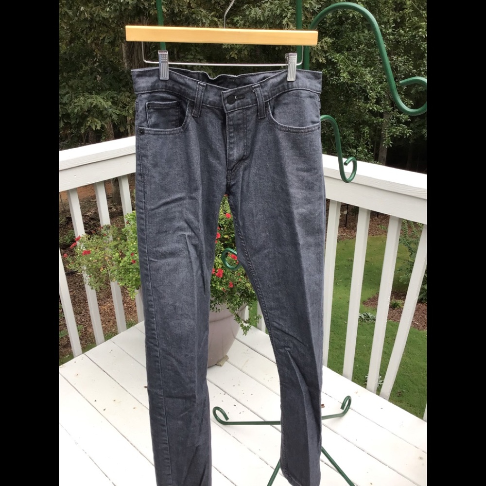 Levi’s Men’s 514 grey stretch jeans size 32x34